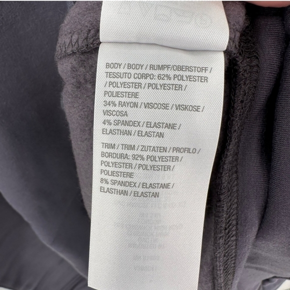 All Worthy Hunter McGrady Velvet Hoodie Pewter Cold Shoulder Pullover, 5X - Picture 3 of 7